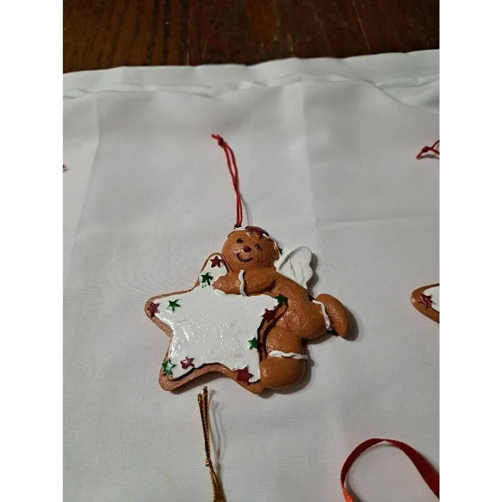 6 Vintage Christmas Holiday Ornaments You Can Personalize Snowmen Gingerbread